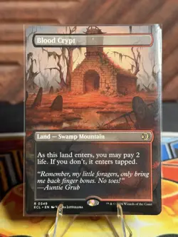 Blood Crypt (Borderless) Lorwyn Eclipsed Regular - Image 1