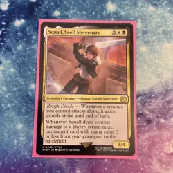 Squall, SeeD Mercenary (REGULAR) x1 - MTG Final Fantasy FIN #243 - Image 1