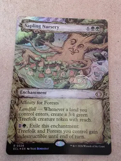 Sapling Nursery - Foil (Showcase) Lorwyn Eclipsed - Mtg - Image 1