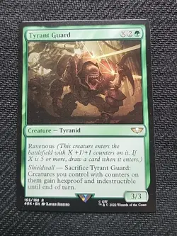 MTG Tyrant Guard, NM-Mint, English Universes Beyond: Warhammer 40K - Image 1