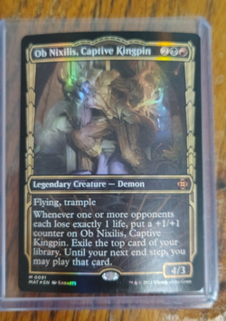 Ob Nixilis, Captive Kingpin (Showcase) March of the Machine: The Aftermath NM/M - Image 1