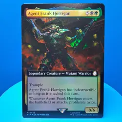 Agent Frank Horrigan (Extended Art) Universes Beyond: Fallout Foil - Image 1