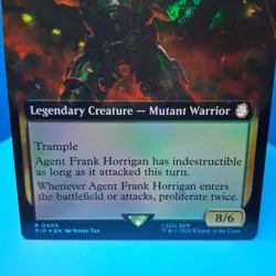 Agent Frank Horrigan (Extended Art) Universes Beyond: Fallout Foil - Image 2