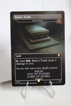 Balin's Tomb - Ancient Tomb 357 Commander: NM English 10 - Image 1