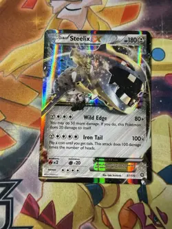 Steelix EX 67/114 XY Steam Siege Ultra Rare Holo Pokemon Card NM - Image 1