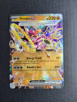 Hoopa Ex 98/182 Pokemon TCG S&V Paradox Rift Double Rare Holo NM - Image 2