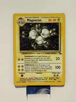 Pokemon Magneton (11) - Fossil 11/62 LP/MP - Image 1
