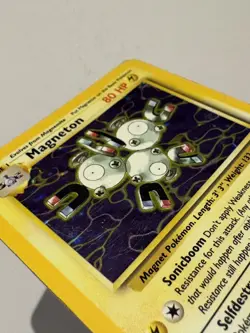 Pokemon Magneton (11) - Fossil 11/62 LP/MP - Image 3