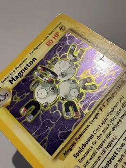 Pokemon Magneton (11) - Fossil 11/62 LP/MP - Image 5