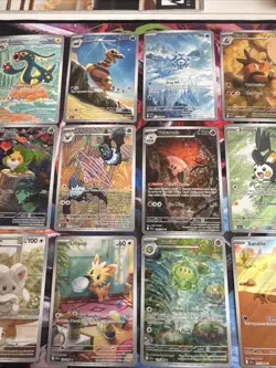 Pokemon Black Bolt & White Flare Illustration Rare Lot Of 37 Volcarona Hilda Sir - Image 3