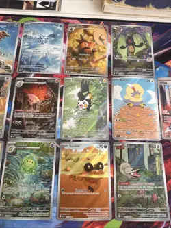 Pokemon Black Bolt & White Flare Illustration Rare Lot Of 37 Volcarona Hilda Sir - Image 4