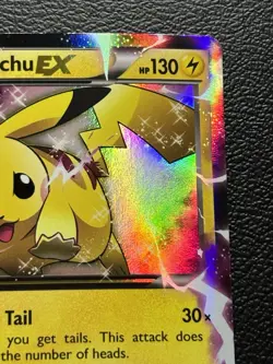 Pokemon Pikachu TCG Generations Holo Full Art Ultra Rare XY84 MP - Image 2
