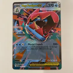Mega Feraligatr ex Double Rare 043/217 Pokemon Ascended Heroes English NM - Image 1