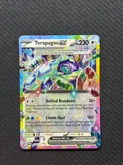 Terapagos ex 092/131 Temporal Forces Pokemon English Near Mint - Image 1