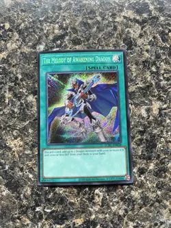 Yu-Gi-Oh! The Melody of Awakening Dragon LCKC-EN028 Secret Rare - Image 1