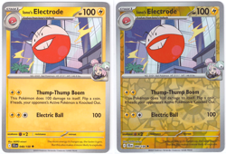 Iono's Electrode 048/159 Base + Reverse Holo Cards - Journey Together Set - NM - Image 1
