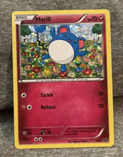 Marill Holo 10/12 Pokemon Card 2015 McDonalds Promo Vintage - Image 1