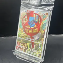 Pokemon TCG Riolu 010 Black Star Promo Card - Mega Evolution ETB Promo - Sealed - Image 3