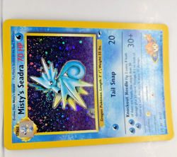 Misty's Seadra (Holo) 9/132 - Vintage Gym Hero WOTC Pokemon Card - Image 5