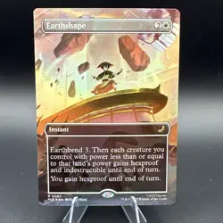 EARTHSHAPE [Borderless Foil] - Rare - TLE Avatar: Eternal Legal MTG 0067 TCG - Image 1