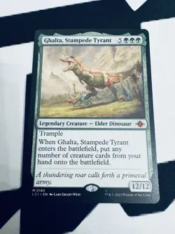 Ghalta, Stampede Tyrant M The Lost Caverns of Ixalan 185 MTG Regular - Image 1