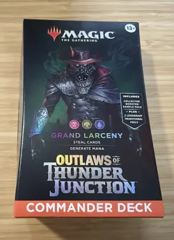 Grand Larceny Commander Deck Outlaws of Thunder Junction MTG - Image 1
