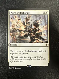 Wave of Reckoning Commander 2016 Regular 079/351 NM JL - Image 1