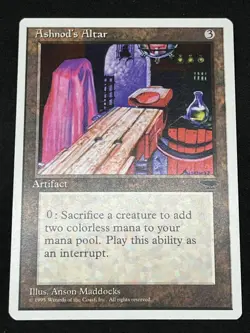 Magic the Gathering MTG Ashnod's Altar Artifact Chronicles Common - Image 1