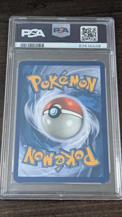 PIKACHU 2009 Pokemon #112/111 PSA 8 NM-MINT Rising Rivals HOLO RARE - Image 2