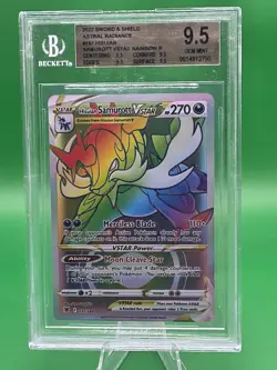 Pokemon Astral Radiance Hisuian Samurott VSTAR Secret 197/189 BGS 9.5 - Image 1