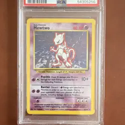 Pokemon TCG Mewtwo Base Set Holo Rare PSA 6 10/102 English 1999 - Image 4