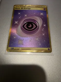 Pokemon Basic Psychic Energy 207/165 Scarlet & Violet Hyper Rare Full Art - Image 2