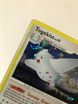 Pokemon TCG Togekiss 11/106 Holo SWIRL Rare Great Encounters - Image 2
