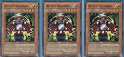 Yu-Gi-Oh! 3x Reflect Bounder TU02-FR017 Turbo Pack 2 EXCELLENT ETAT Format Goat - Image 1
