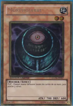 Yu-Gi-Oh! Morphojarre GLD4-FR007 Gold Rare COMME NEUF INTROUVABLE Format Goat !! - Image 1