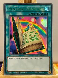 Toon-Inhaltsverzeichnis LDS1-DE069 Ultra Rare Grun Deutsch NM YUGIOH - Image 1