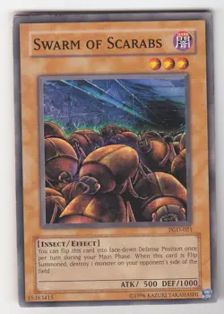 Yu-GI-OH Swarm of Scarabs Common englisch Skarabausschwarm PGD-021 - Image 1