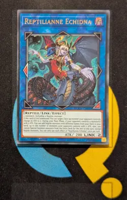 DUOV-EN016 Reptilianne Echidna Ultra Rare 1st Edition YuGiOh Card - Image 1