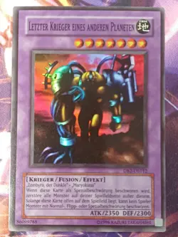 Letzter Krieger Eines Anderen Planeten DB2-DE012 Ultra Rare Deutsch EX YUGIOH - Image 1