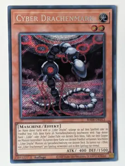 Cyber Drachenmark RA04-DE013 Secret Rare DE NM YUGIOH - Image 1