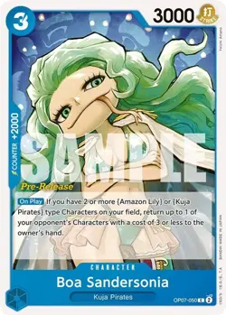Boa Sandersonia (OP07-050/75) OP07 500 Years in the Future Pre-Release Cards NM - Image 1