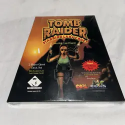NEW 1999 Lara Croft “Tomb Raider” Collectible Card Game F1 - Image 1