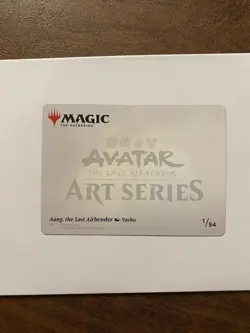 Aang, the Last Airbender Art Card (Gold-Stamped Signature) [Avatar: The Last Ai - Image 2