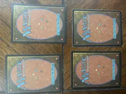 MTG Korean FBB Lightning Bolt 4X Set - Image 3