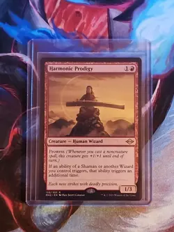 Harmonic Prodigy MH2 Rare Magic The Gathering MTG Wizard Shaman Support - Image 2