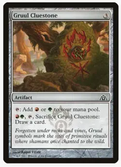 Gruul Cluestone | Dragon's Maze DGM | EDH Pauper Staple | Gruul Mana Rock Ramp - Image 1