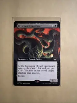 MTG Persistent Constrictor DSC 0052 R NM Regular Extended Art - Image 2