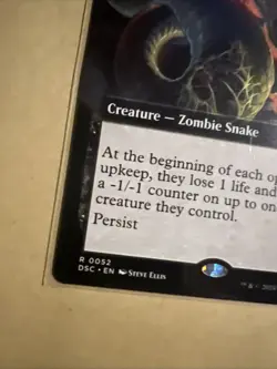 MTG Persistent Constrictor DSC 0052 R NM Regular Extended Art - Image 3