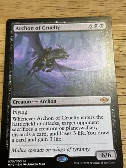 Archon of Cruelty Modern Horizons 2 Regular - Image 1