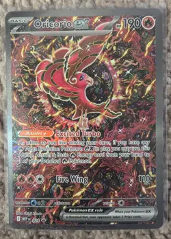 Oricorio ex 024 Pokemon Me: Mega Evolution Black Star Promo Holo - Image 1